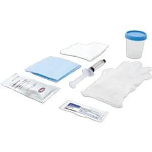 Cardinal Health Foley Catheter Insertion Tray, 10cc Prefilled Syringe