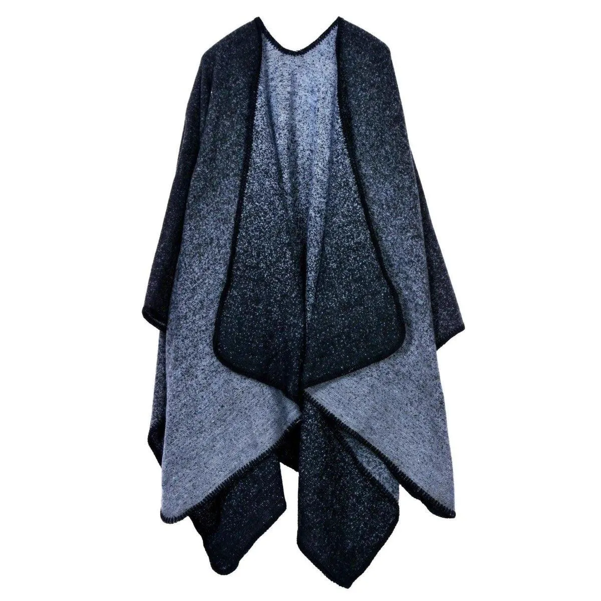 Elegant Large Plaid Cashmere Scarf