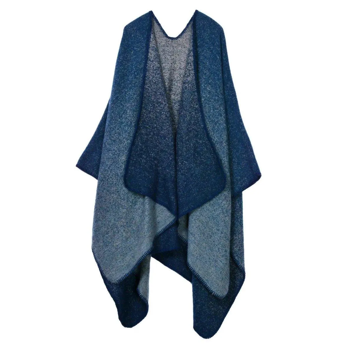 Elegant Large Plaid Cashmere Scarf