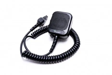 Impact Platinum Military Grade Two-Way Radio Speaker Mic, IP67 Submersible with 3.5mm Audio Jack M1-PRSM-HD8-WP